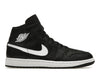 Jordan 1 Mid Black White (Women's)
