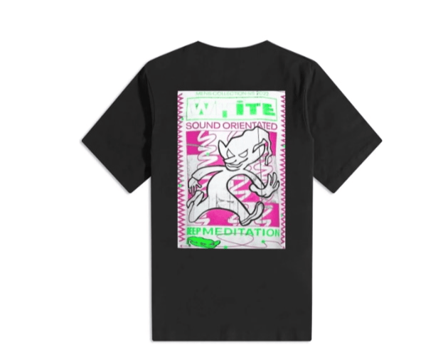 Off-White Rave Flyer Skate Short-Sleeve Tee