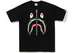BAPE Color Camo Silver Zip Shark Tee (SS23) White Green