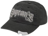 Supreme Bottle Opener 6-Panel Black