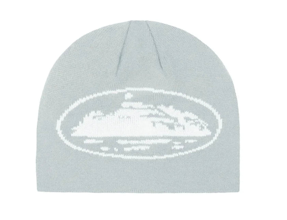 Corteiz Alcatraz Skully Grey