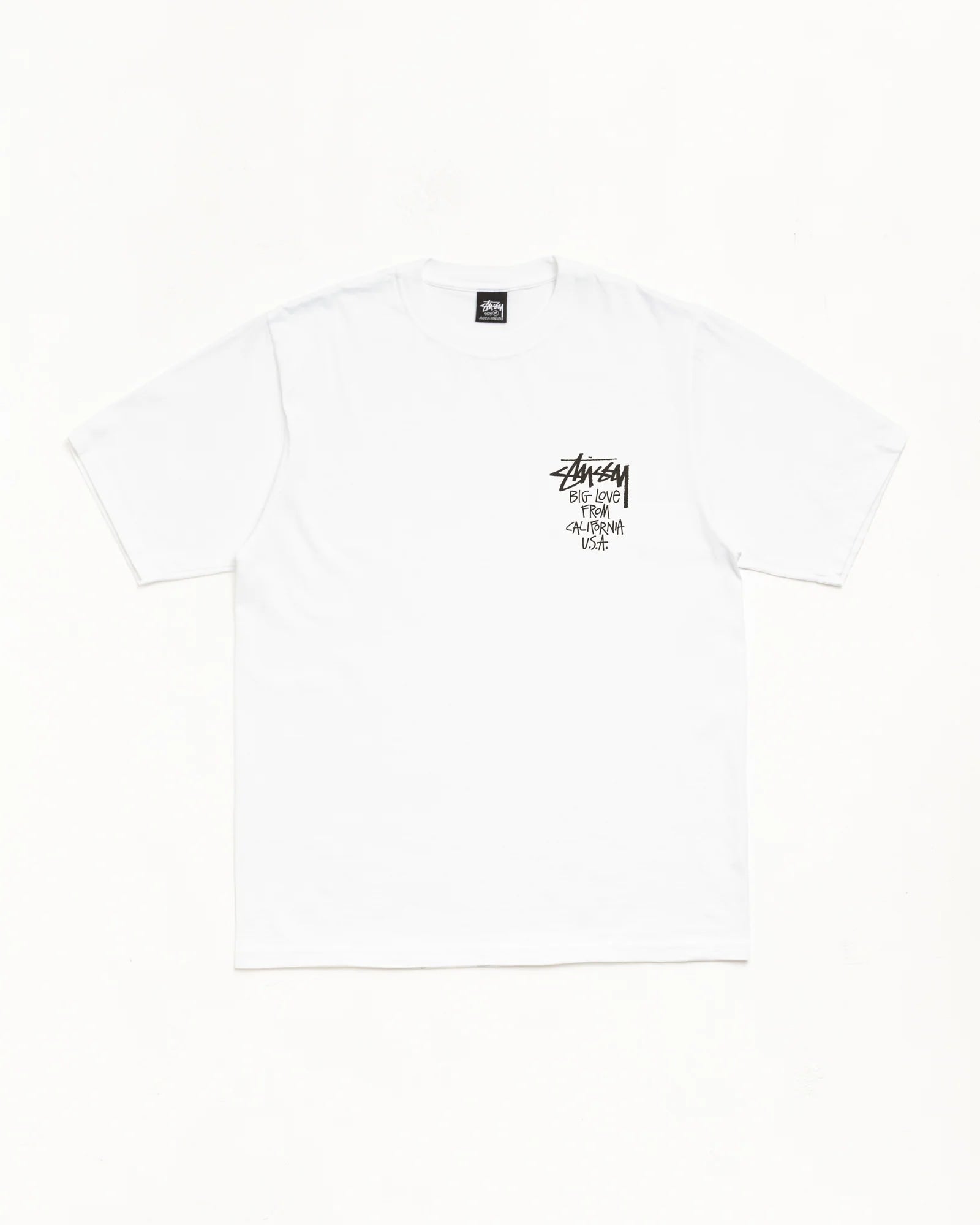 Stussy  Big Love Tee Mens White