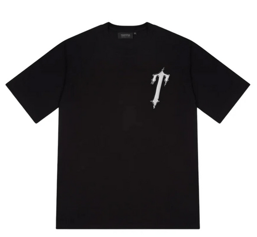 Trapstar Liquid Chrome Tee Black