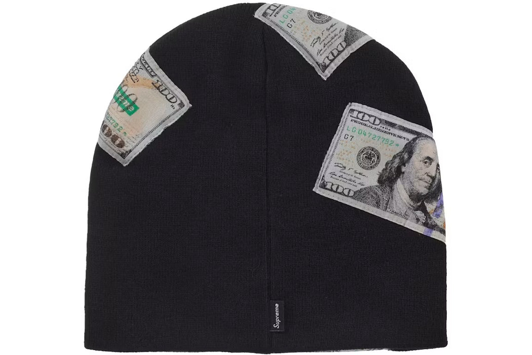 Supreme Money Beanie Black