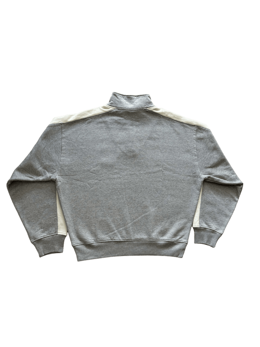 Corteiz Boca Fleece Quarter Zip Long Sleeve Grey