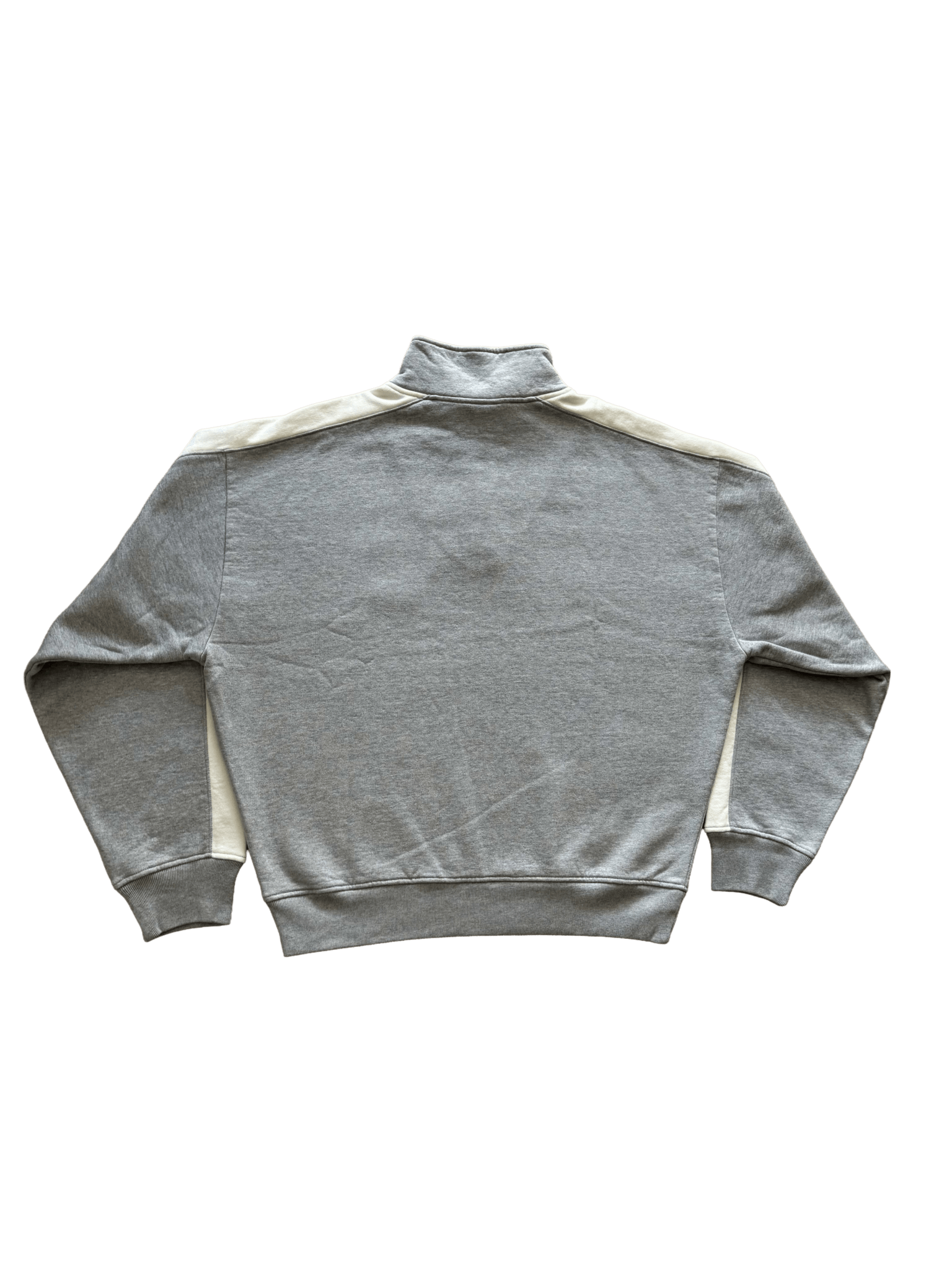 Corteiz Boca Fleece Quarter Zip Long Sleeve Grey