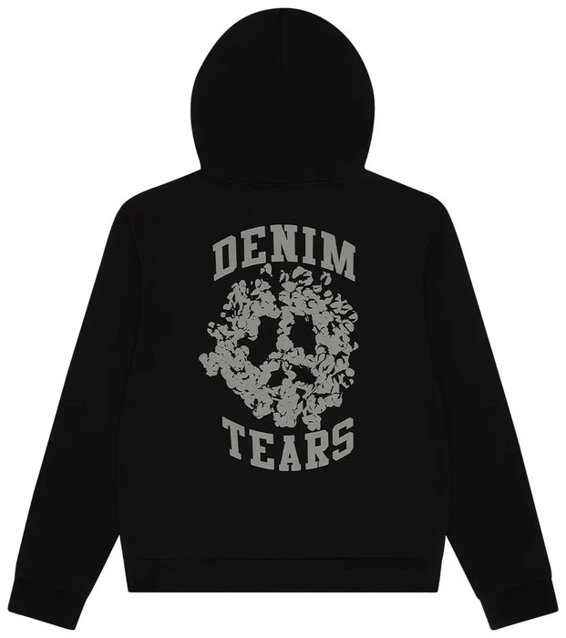 Denim Tears Denim University Zip Hoodie Black