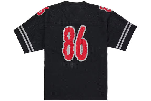 Supreme Reflective Football Jersey Black