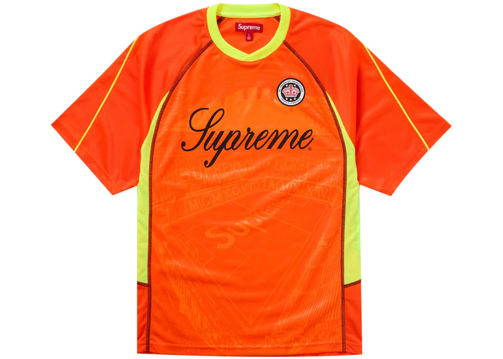 Supreme Jacquard Soccer Jersey Orange