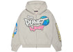 Broken Planet The Planet Is Your Zip Up Hoodie Ash Heather Grey