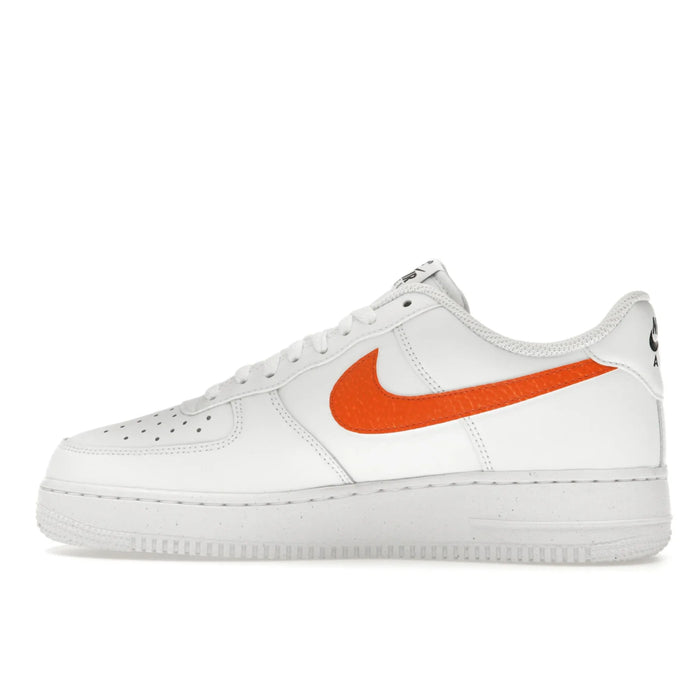 Nike Air Force 1 Low '07 Spray Paint Swoosh White Safety Orange