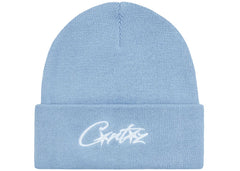 Corteiz Allstarz Folded Beanie Baby Blue
