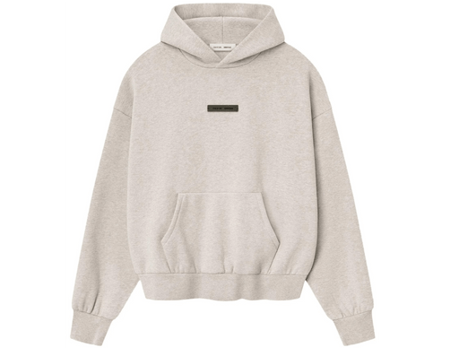 Fear of God Essentials Classic Hoodie Heather Stone