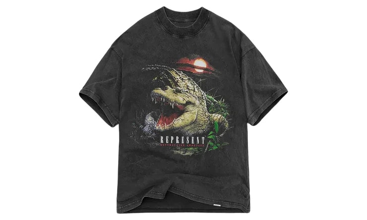 Represent Destructive Appetite T-Shirt - Vintage Grey