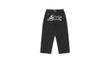 ICECREAM Running Dog Double Scoop Denim Pants Black