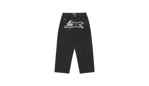 ICECREAM Running Dog Double Scoop Denim Pants Black