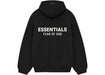 Fear of God Essentials Fleece Hoodie (FW24) Black