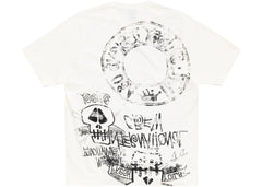 Stussy Skulls Pigment Dyed Tee Natural