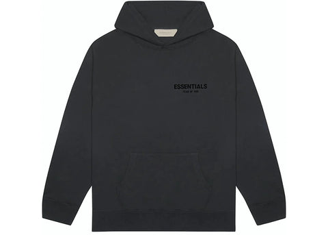 Fear of God Essentials Pullover Chest Logo Hoodie Stretch Limo/Black