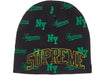 Supreme New Era Monogram Beanie Black