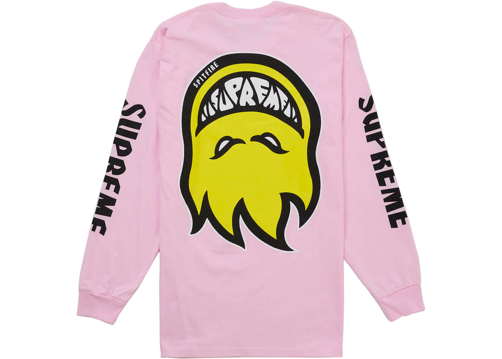 Supreme Spitfire Bighead L/S Tee Pink