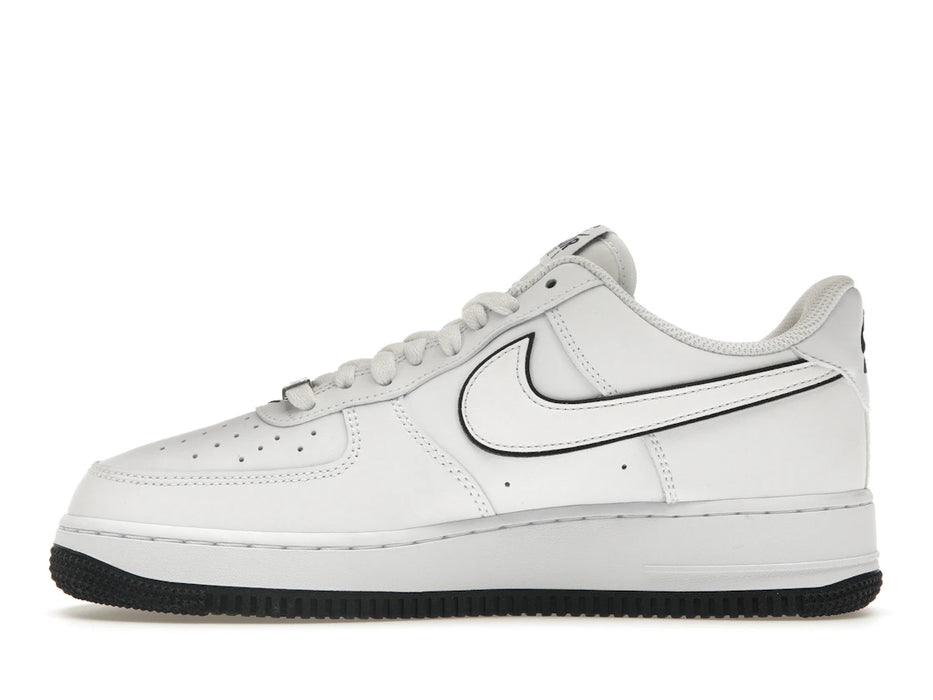 Nike Air Force 1 '07 Low White Black Outline Swoosh