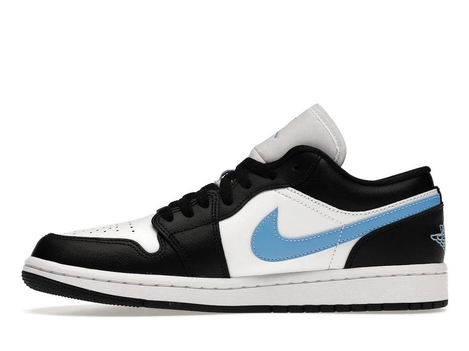 Jordan 1 Low Black University Blue White (Women's)