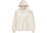 Supreme Collegiate Hooded Sweatshirt Natural