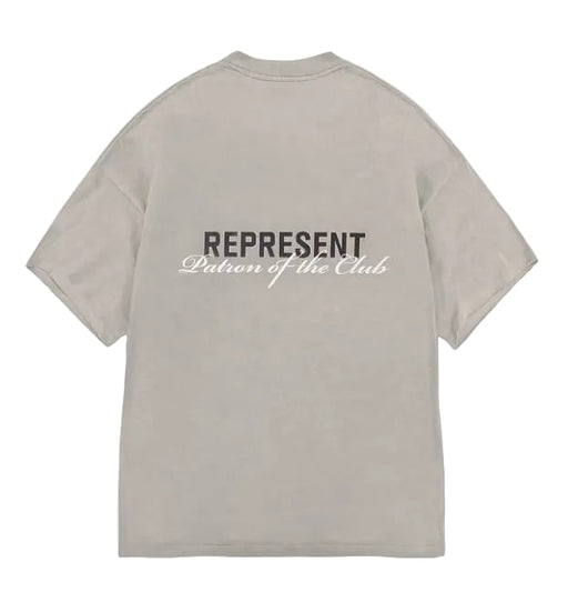 Represent Patron Of The Club T-Shirt Mudstone