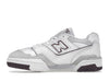 New Balance 550 Summer Fog Burgundy