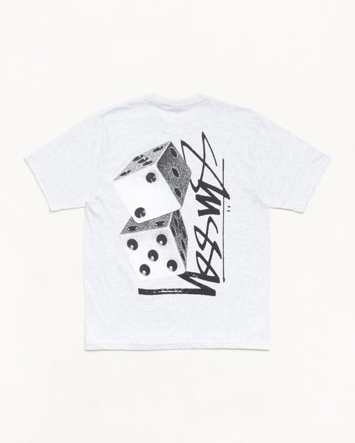 Stussy Tall Dice Tee Ash Heather