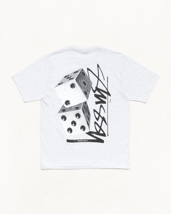 Stussy Tall Dice Tee Ash Heather