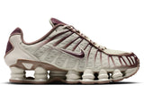 Nike Shox TL Light Bone Burgundy Crush (Women's)
