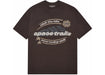 Broken Planet Space Trails T-shirt Mocha Brown