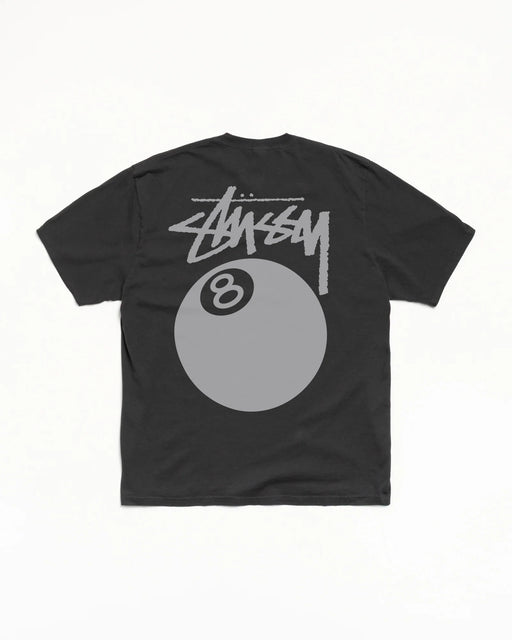 Stussy 8 Ball Tee Pigment Dyed - Faded black
