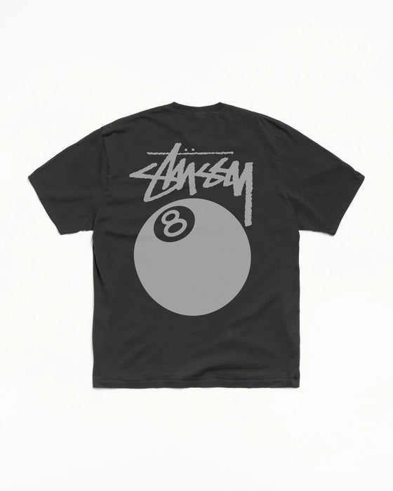 Stussy 8 Ball Tee Pigment Dyed - Faded black