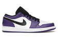 Jordan 1 Low Court Purple White