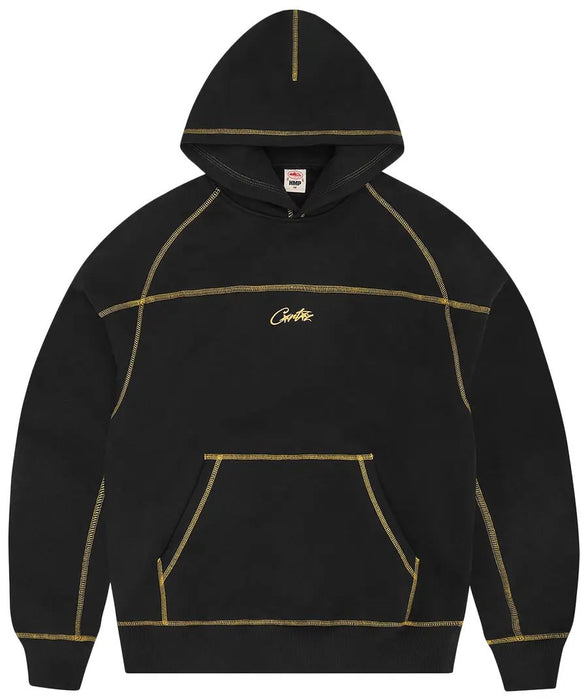 Corteiz HMP V2 Hoodie Black/ Yellow