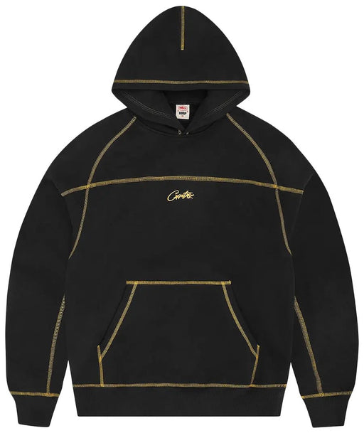 Corteiz HMP V2 Hoodie Black/ Yellow