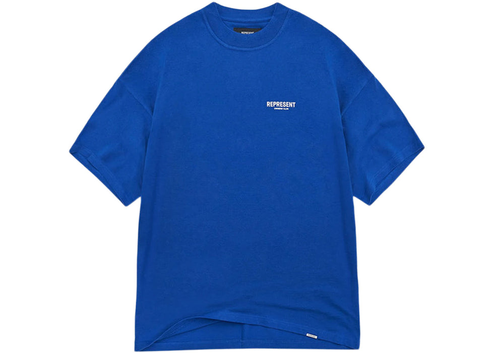 Represent Owner's Club T-Shirt Cobalt Blue/White