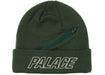 Palace Zip Pocket Beanie Green