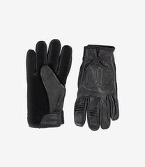 Unknown London U&N Leather Gloves Black