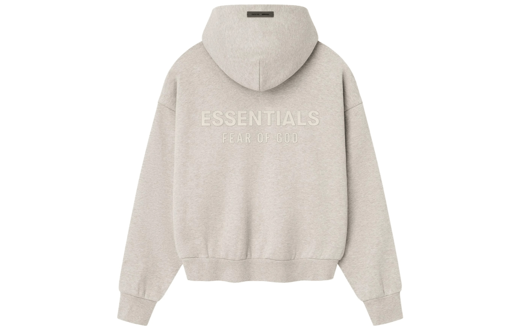 Fear of God Essentials Classic Hoodie Heather Stone