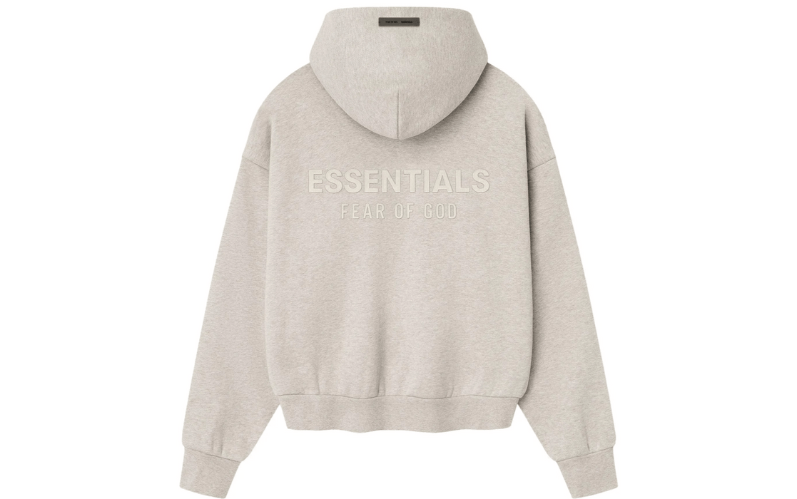 Fear of God Essentials Classic Hoodie Heather Stone