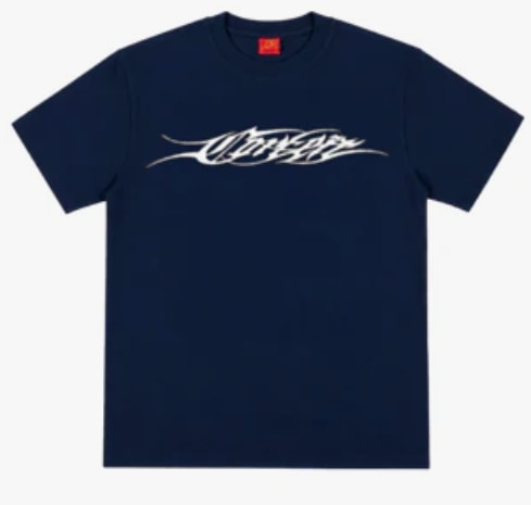 Corteiz Tribal Tee Navy