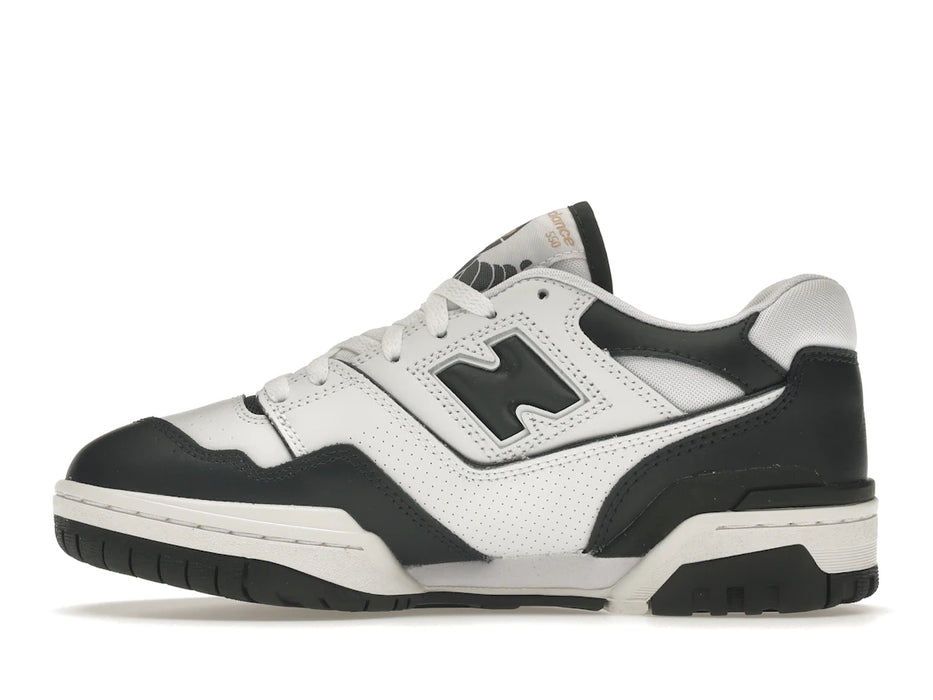New Balance 550 White Dark Green