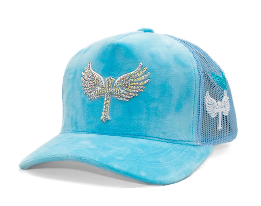Reflection Luxury Fuzzy Trucker Baby blue