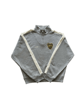 Corteiz Boca Fleece Quarter Zip Long Sleeve Grey