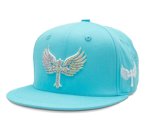 Reflection Luxury Snapback Ocean Blue