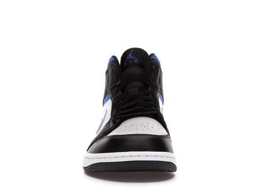 Jordan 1 Mid White Black Racer Blue